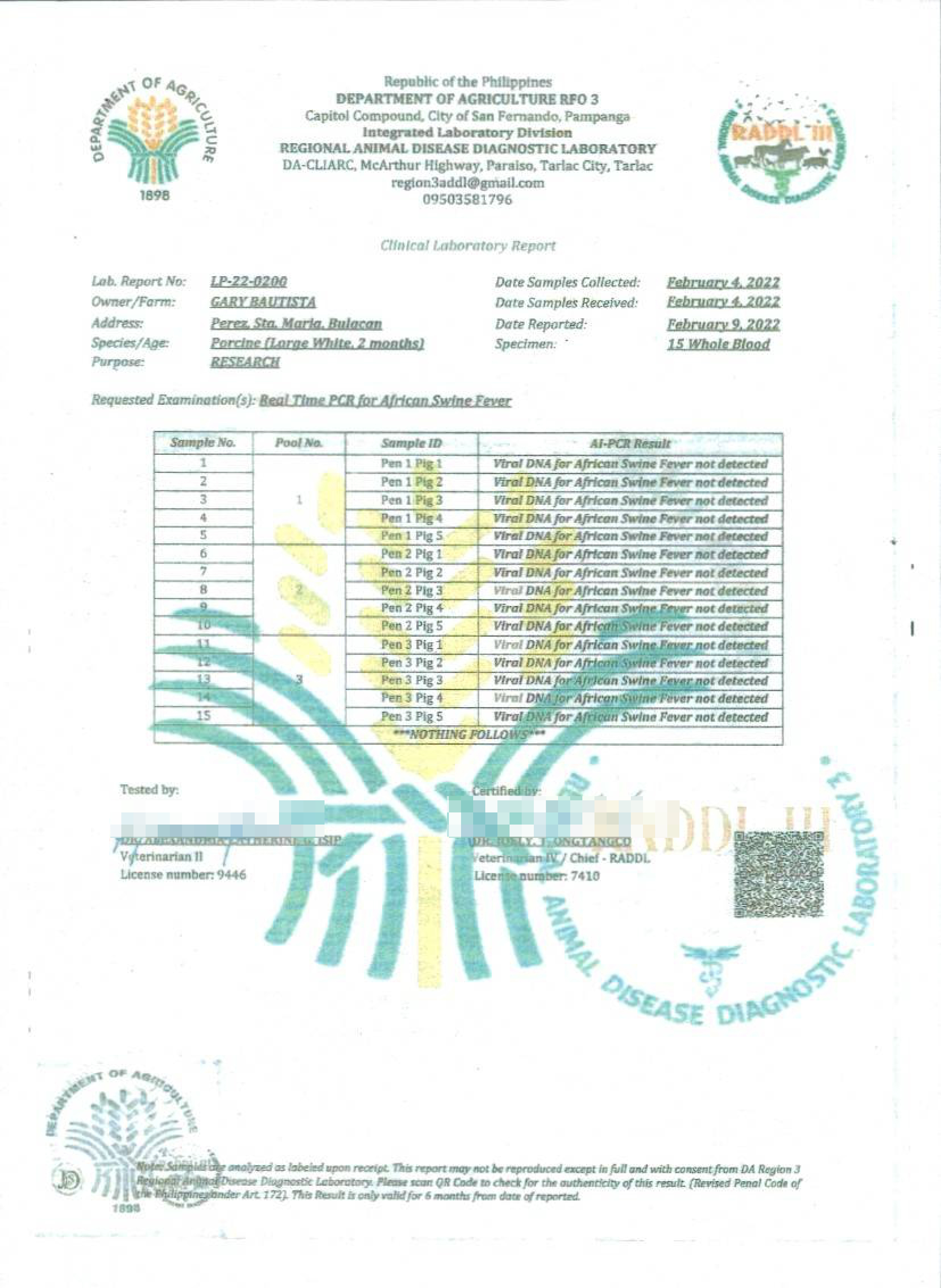 2022 February RT-PCR